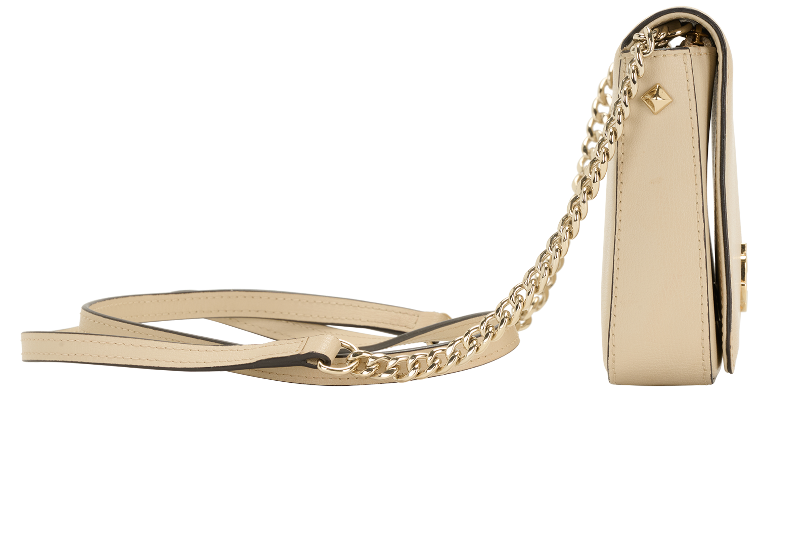 JC WOC, &pound;260, Handbags, Cream, Leather, Side view